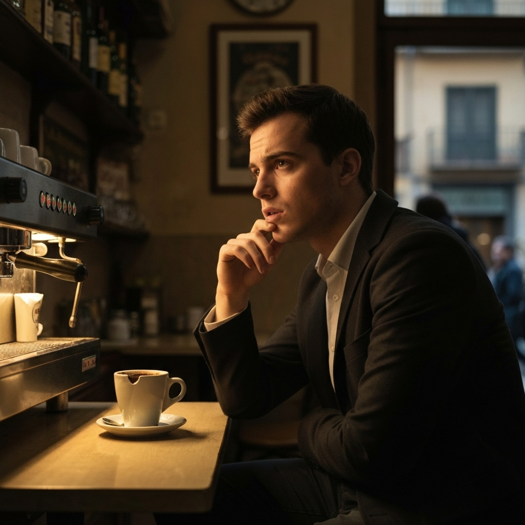 un caffe troppo amaro e una domanda improvvisa mi trovavo al tavolino di un bar di periferia models imagen 4 0 fast generate 001 20251025 110858